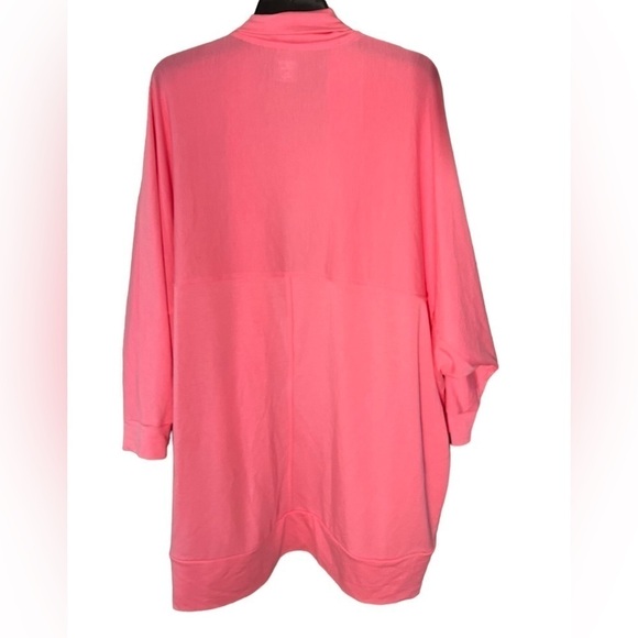 NWT Cabana by Crown & Ivy Open Front Rayon / Spandex Blend Cardigan with Pockets - Picture 2 of 5